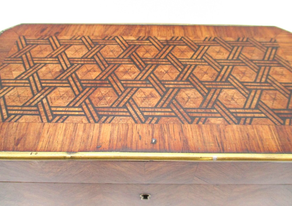 Louis Philippe French Kingwood Tea Caddy c1840 View III
