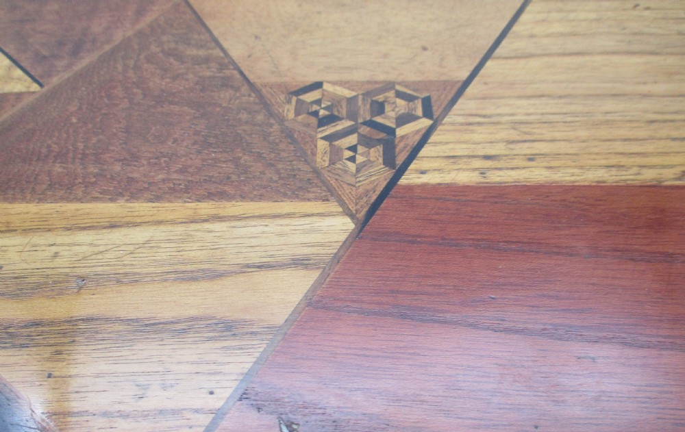 Small Ladies Japanese Marquetry Writing Slope c1920 View III