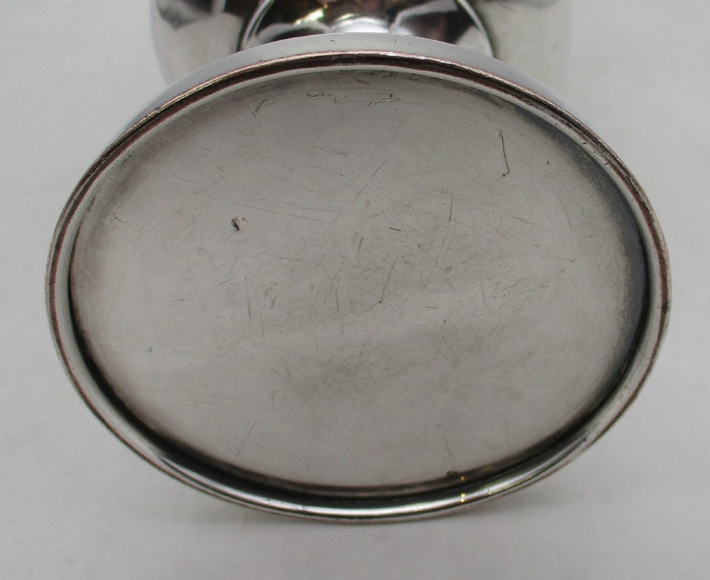 Large Old Sheffield Plated Communion Chalice 1840 View VII