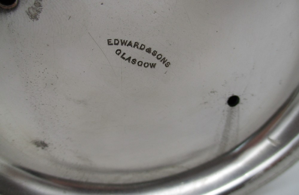 A Good Large Pair of Silver Plated Communion Chalices by Edward & Sons, Glasgow View VI