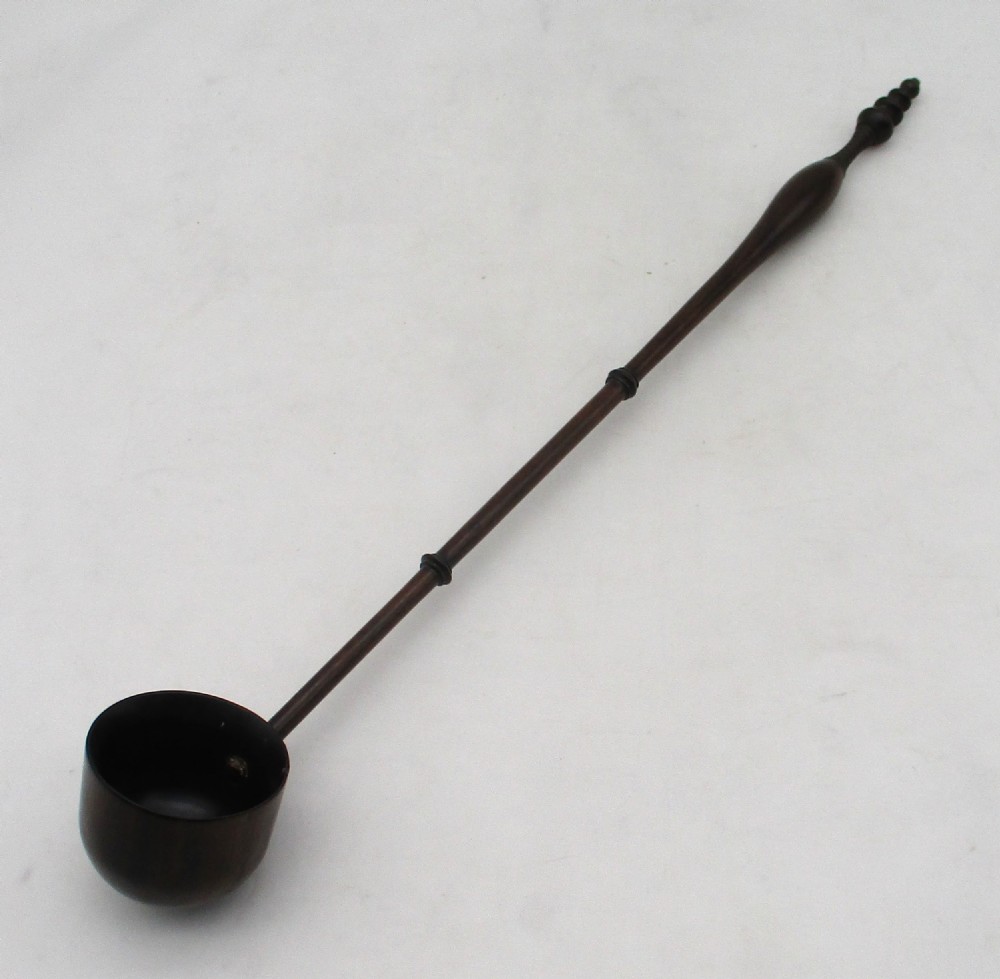 Early 19th Century Treen Toddy Ladle 33cm