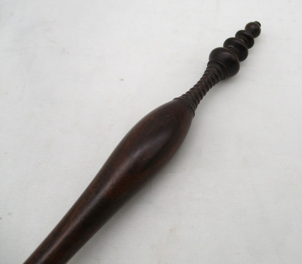 Early 19th Century Treen Toddy Ladle 33cm View II