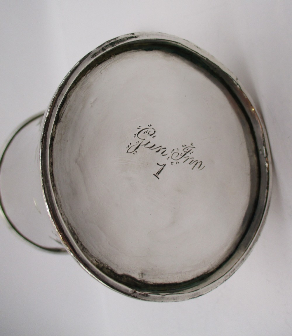 Half Pint Old Sheffield Plated Tankard c1830 View VI