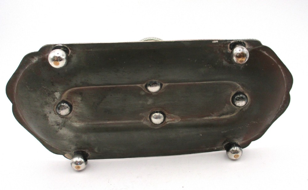 Rare Small 18th Century Old Sheffield Plated Ink Stand View V