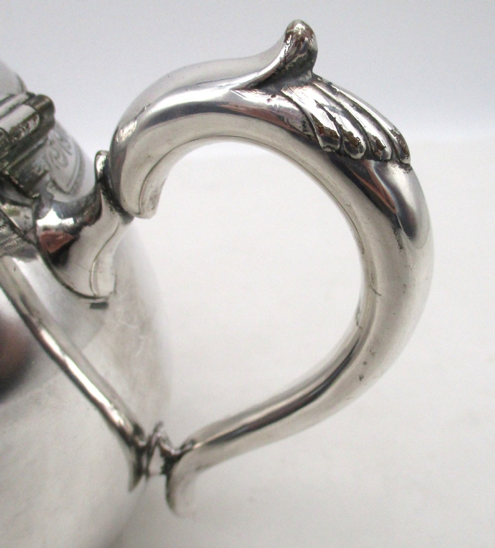 Mid 19th Century Silver Plated Bachelor Tea Set by Smith Sissons View VIII