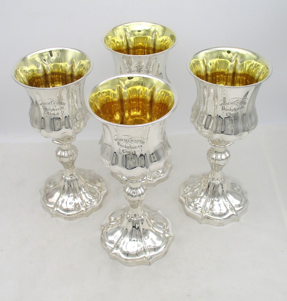 Fantastic Elkington Mason Silver Plated Communion Set View II