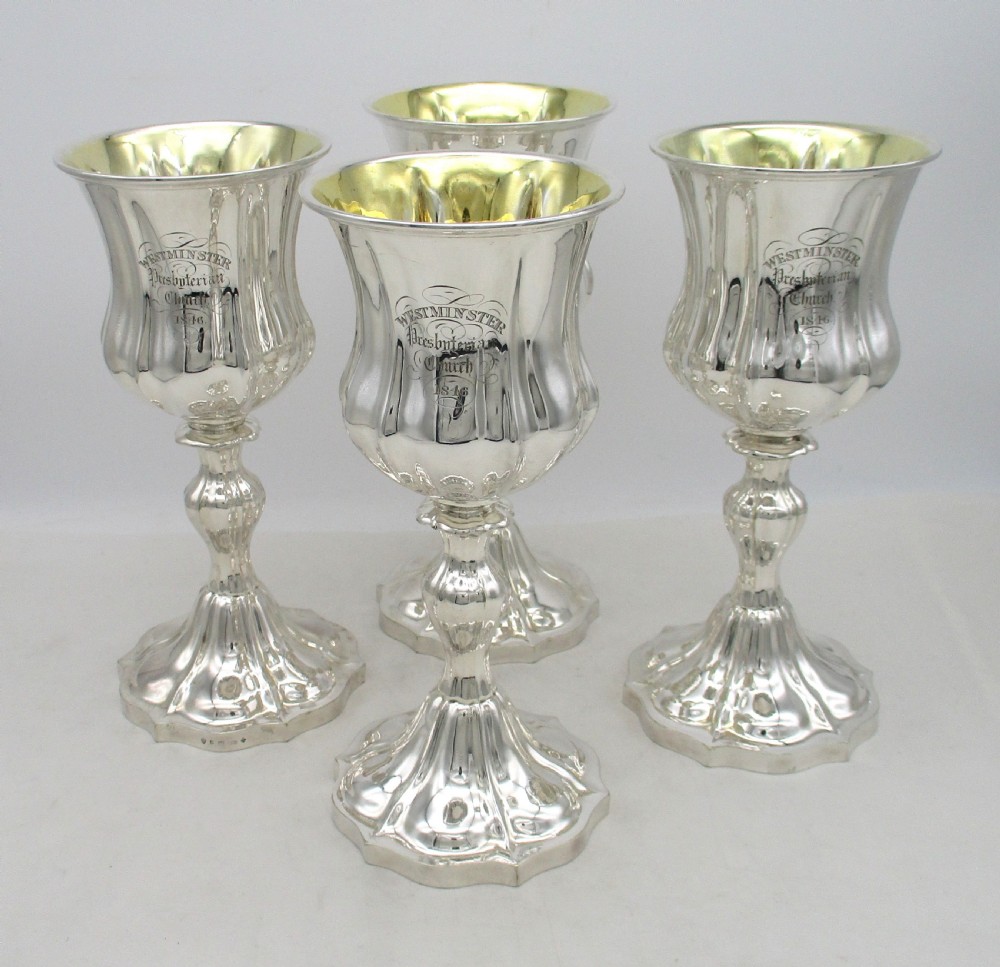 Fantastic Elkington Mason Silver Plated Communion Set View III