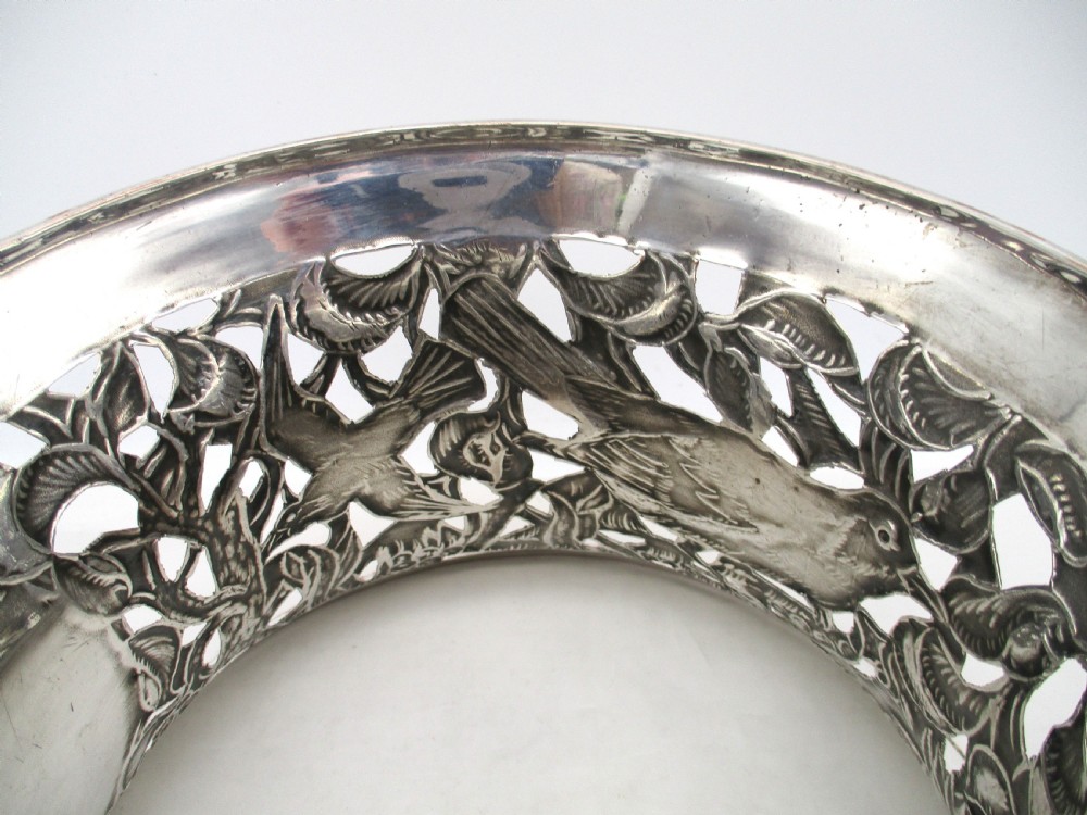 Rare 18th Century Old Sheffield Plated Dish Ring / Potato Ring View VIII