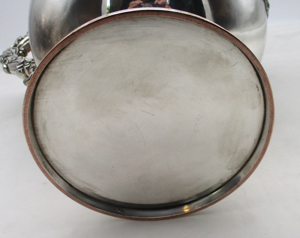 Fine Pair of Old Sheffield Plated Wine Coolers c1820 View X