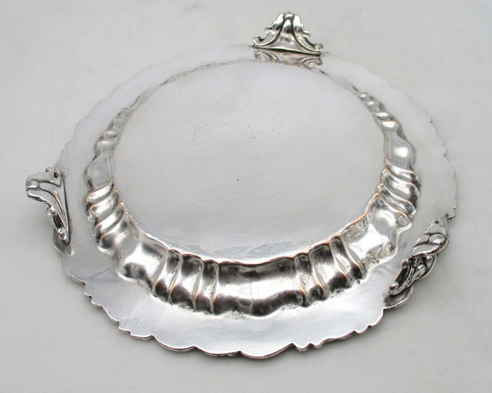 Fine Old Sheffield Plated Card Tray c1830 View VII