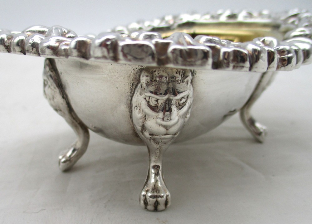 Fine Pair of Old Sheffield Plated Master Salts View VII