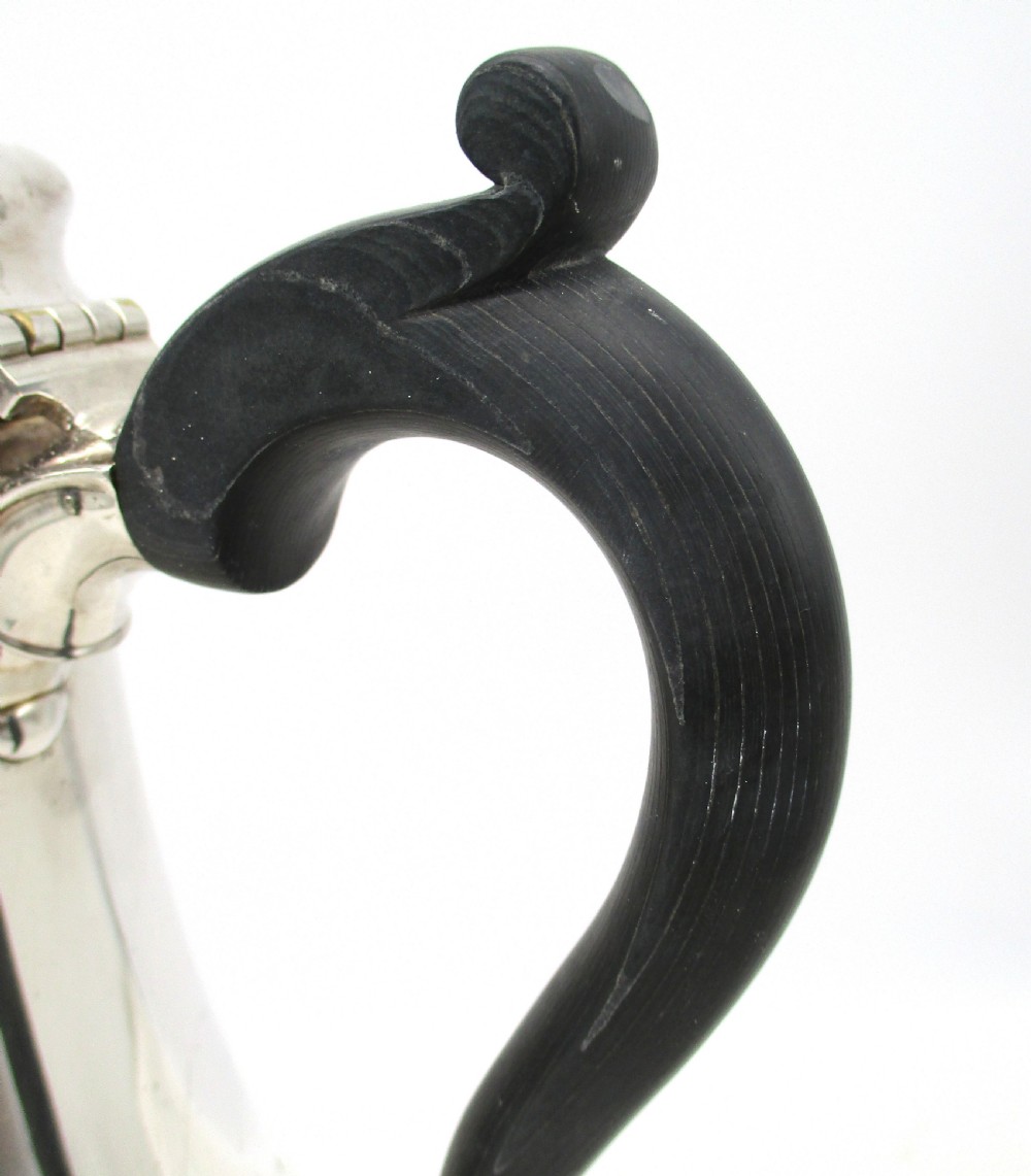 Aspreys Silver Plated Coffee Pot c1920 View IX