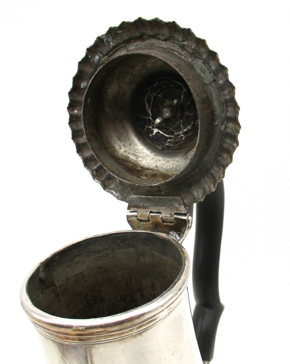 Rare Early Old Sheffield Plated Coffee Pot Henry Tudor View VII