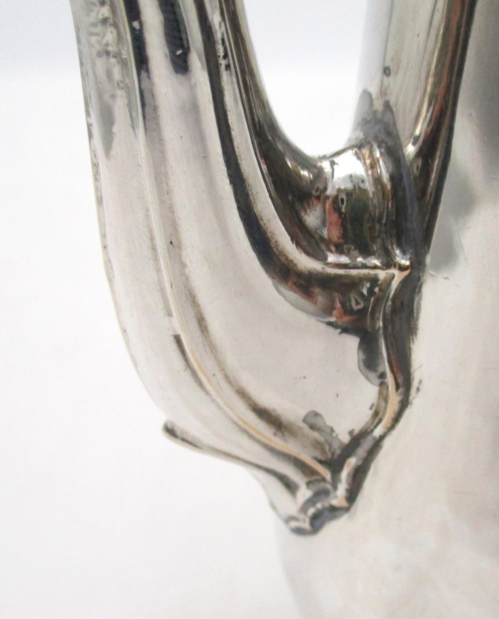 Rare Early Old Sheffield Plated Coffee Pot Henry Tudor View X