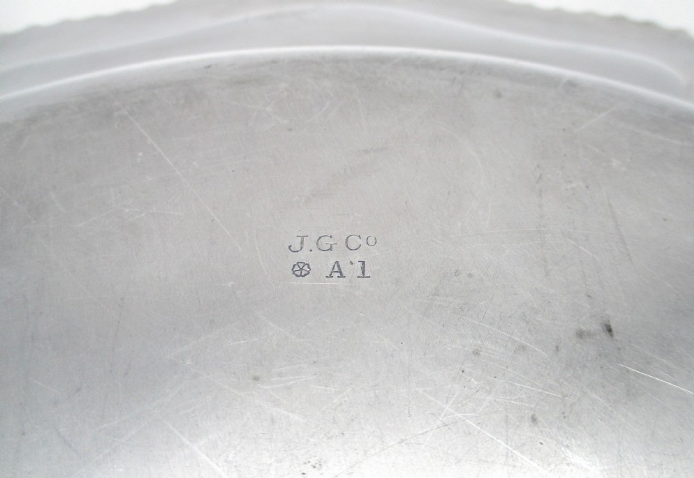 Large Gadrooned Silver Plated Meat Plate View VII