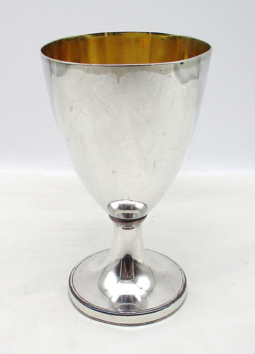 Old Sheffield Plated Wine Goblet c1800