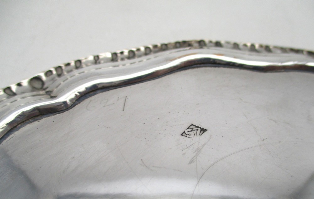 18th Century Old Sheffield Plate Card Tray View VIII