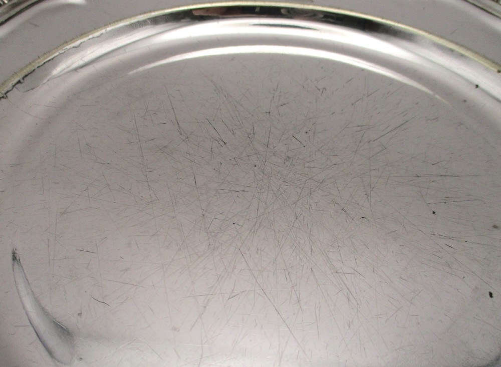 Mid 19th Century Silver Plated Bowl & Plate by Mappin Bros View IV