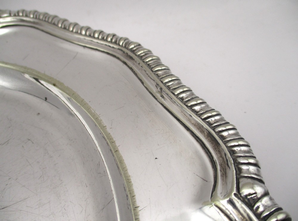 Mid 19th Century Silver Plated Bowl & Plate by Mappin Bros View VI