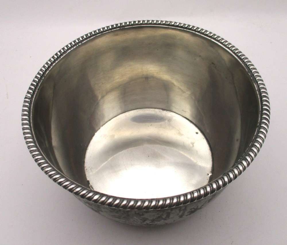 Rare Early 19th Century Old Sheffield Plated Wine Cooler View VII