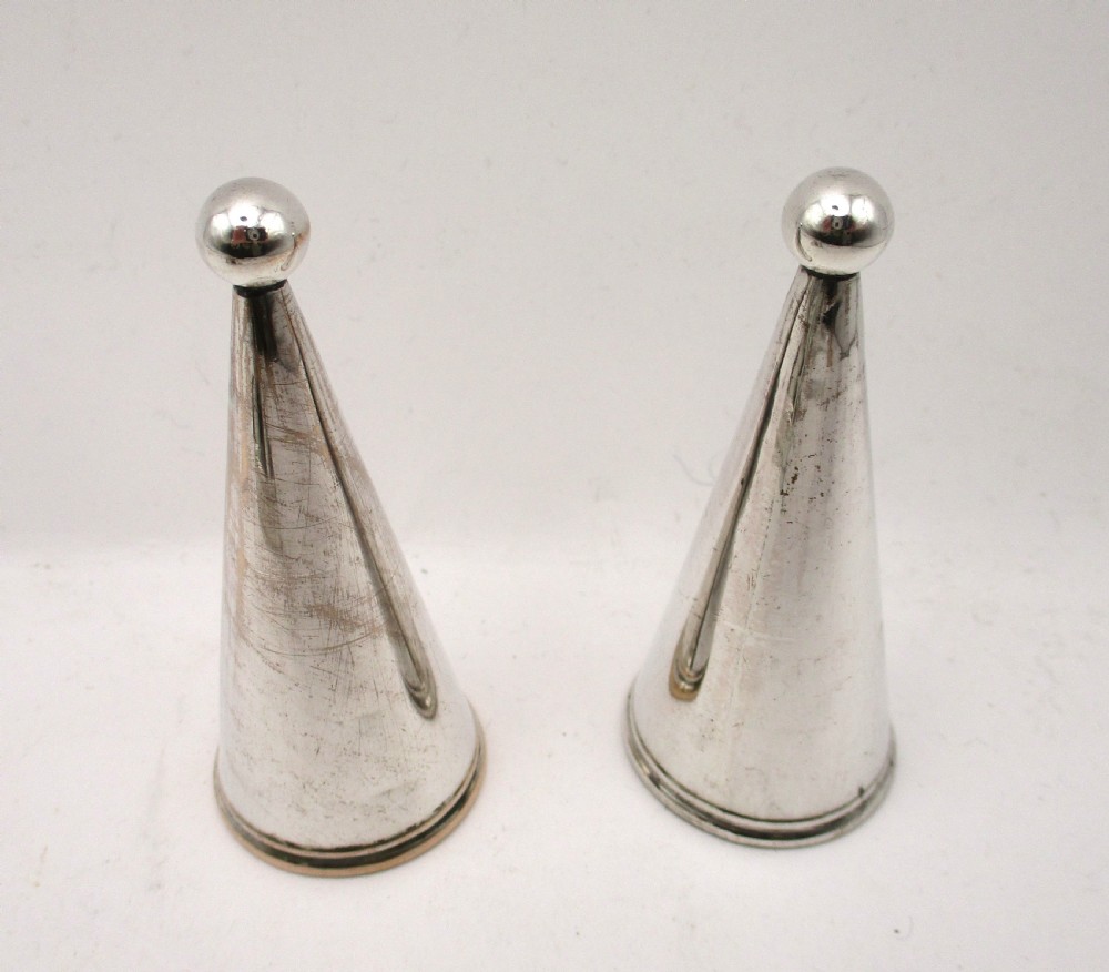 Rare Pair of Old Sheffield Plated Snips & 2 Snuffers on Tray c1810 View XI