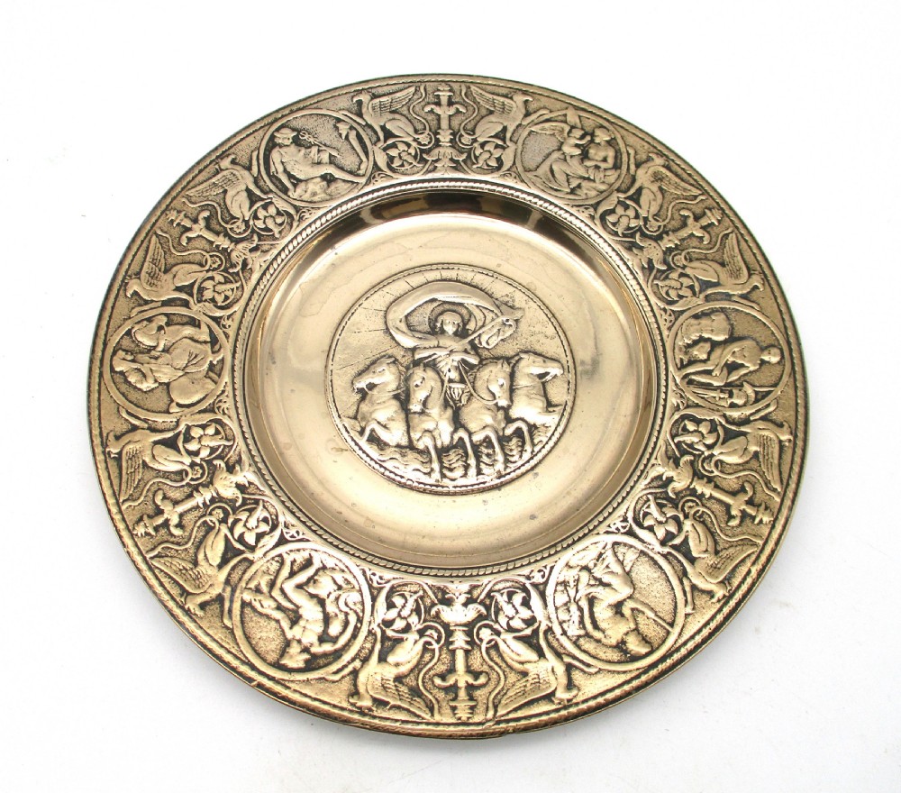 19th Century Small Bronze Neo Classical Platter