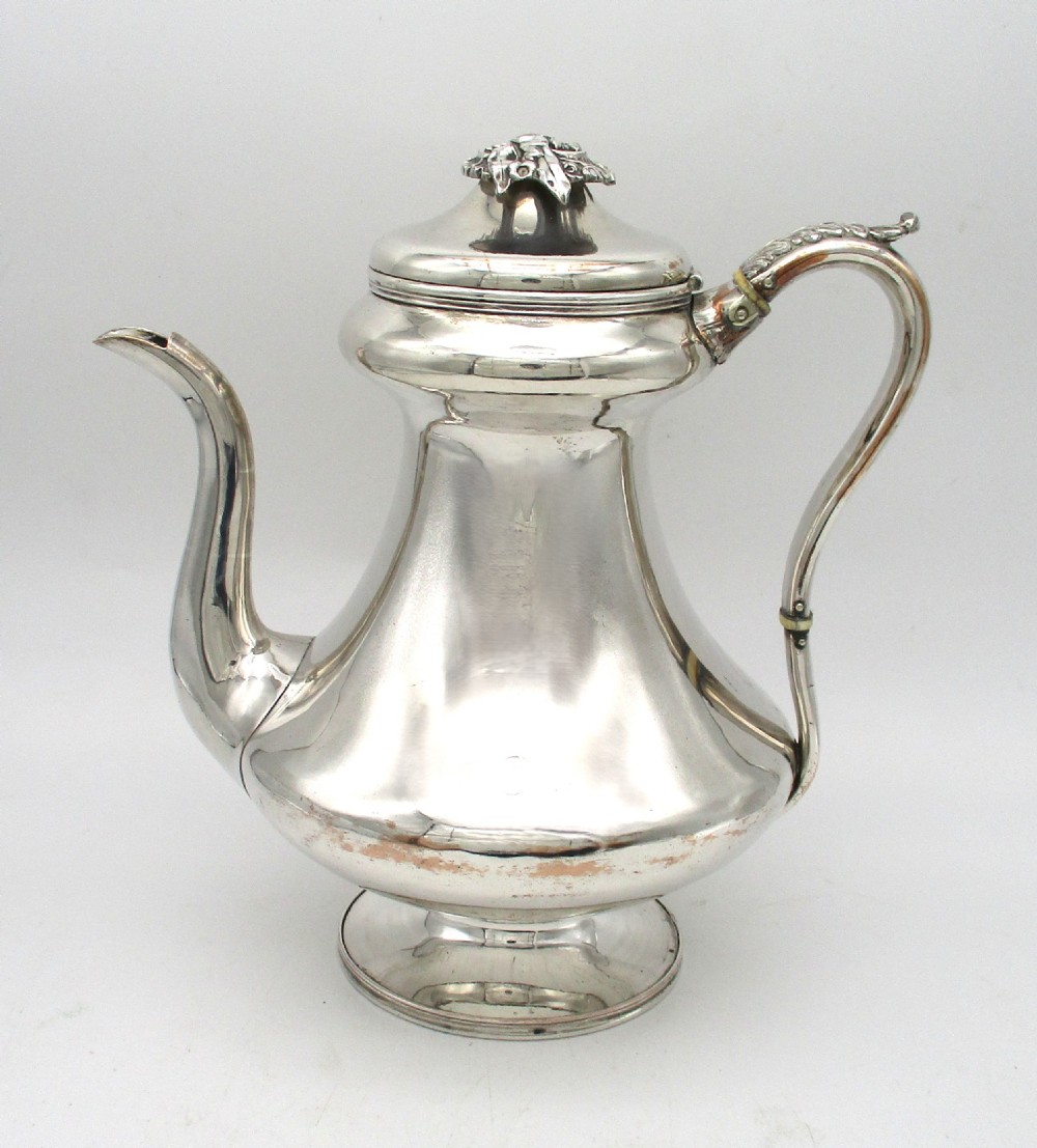 Good Old Sheffield Plated Coffee Pot c1820
