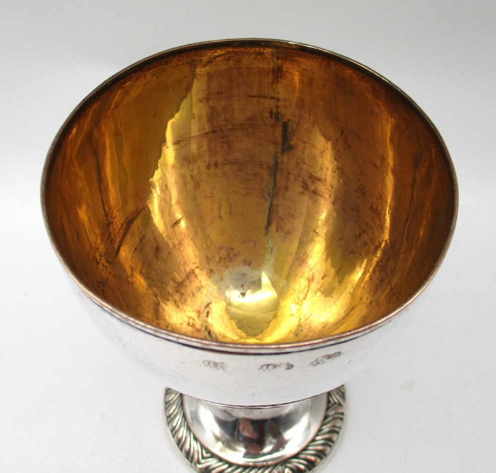 18th Century Old Sheffield Plated Wine Goblet - Richard Morton View IV