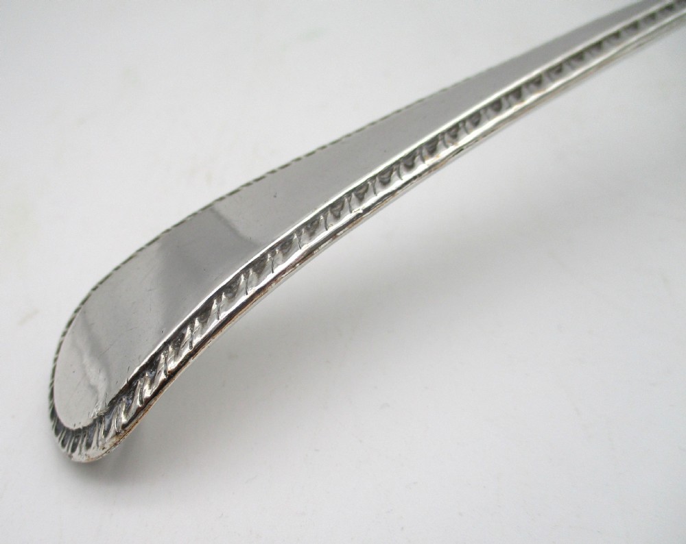 Rare 18th Century Old Sheffield Plated Soup Ladle View IV
