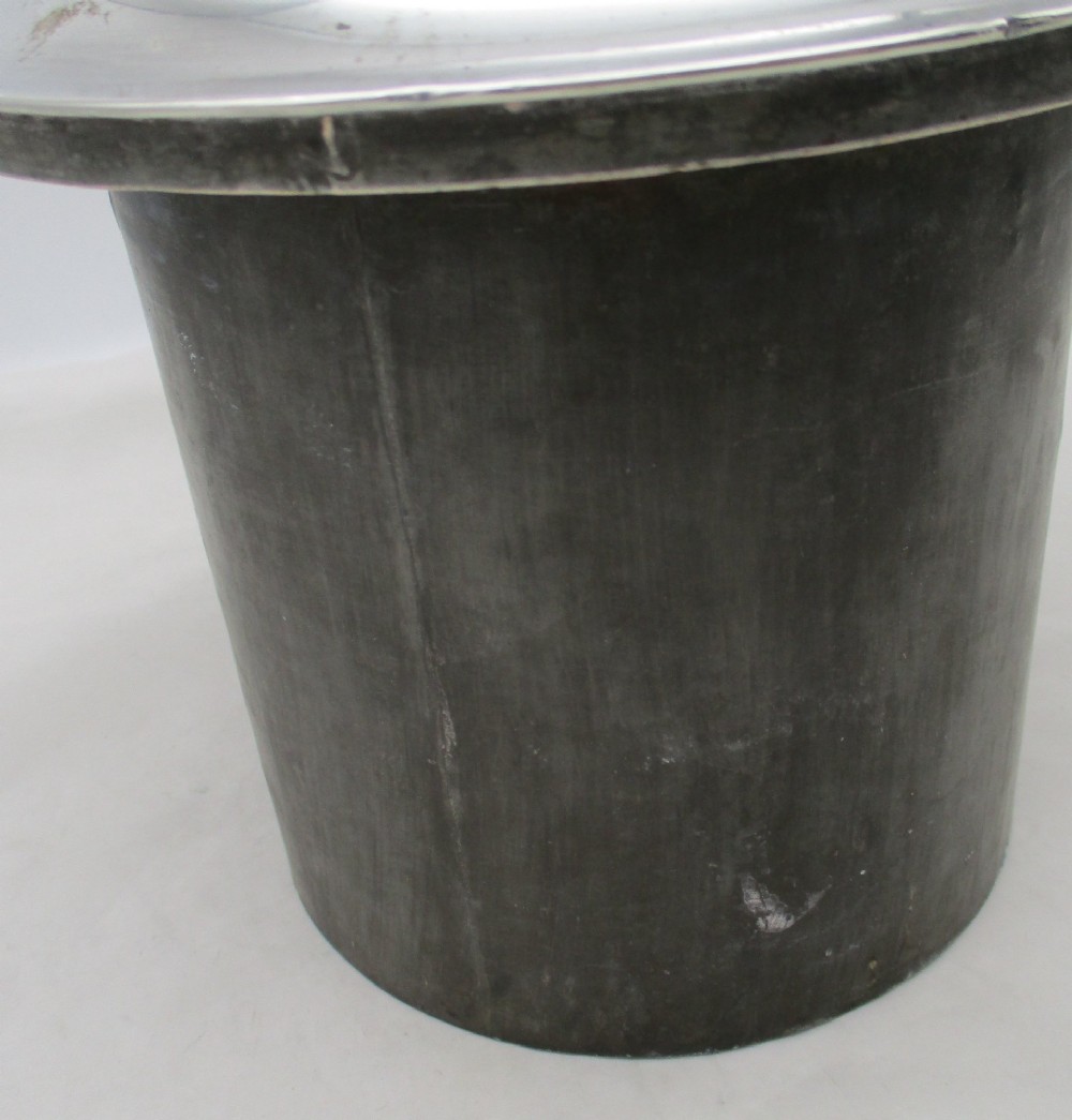 A Georgian silver-plated double-handled wine cooler featuring an engraved family crest, foliage borders, and a pedestal base. View XIII