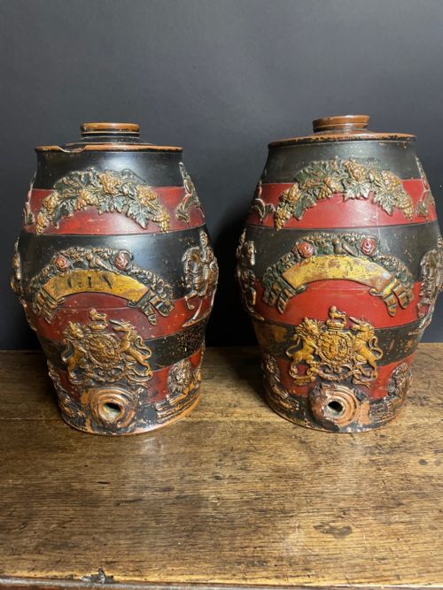 Pair of Gin Barrels