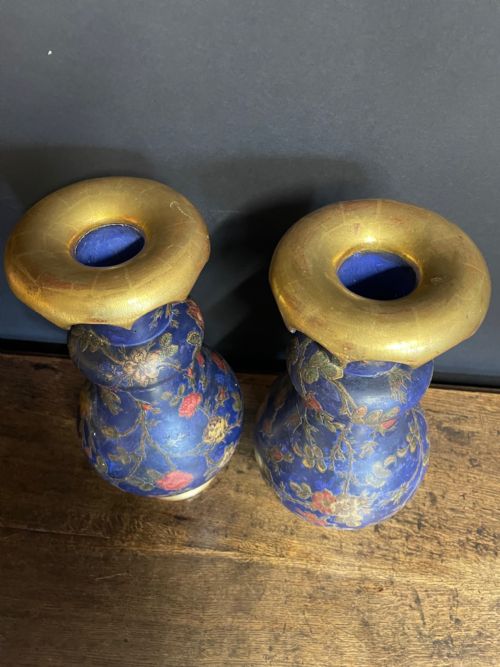 PAIR OF LACCA POVERA VASES - ADDITIONAL PHOTO 2