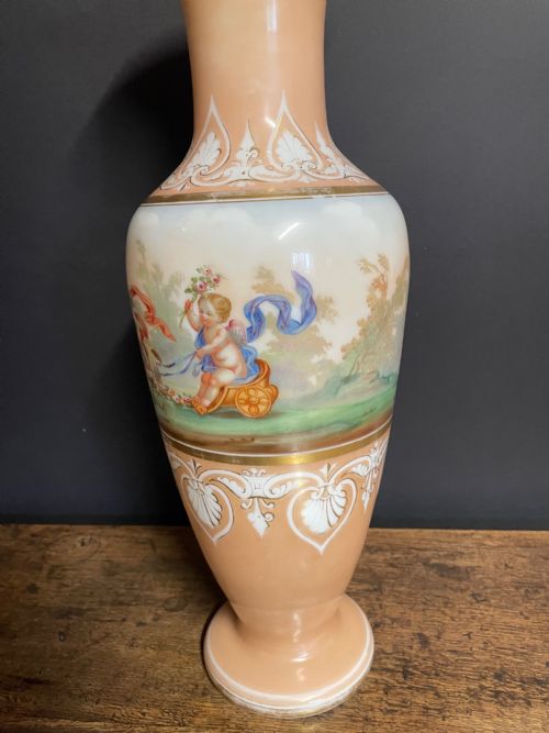 BOHEMIAN GLASS VASE - ADDITIONAL PHOTO 1