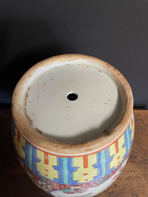 CANTON FAMILLE ROSE VASE - ADDITIONAL PHOTO 6