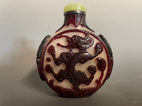 Peking Glass Snuff Bottle