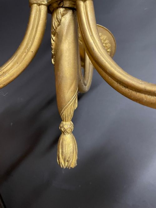 BRONZE CHANDELIER - ADDITIONAL PHOTO 3