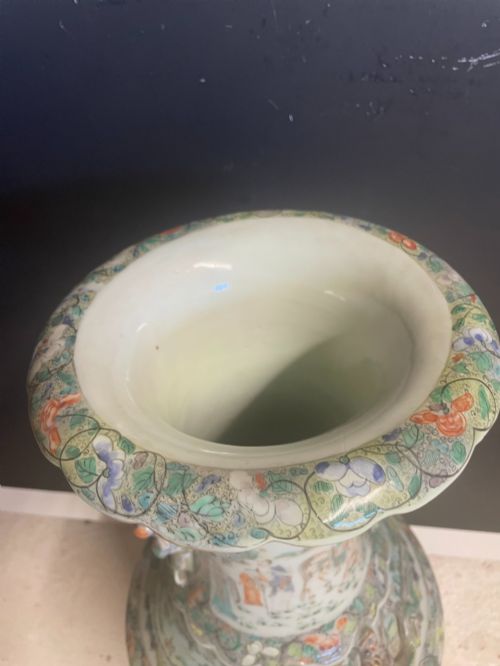 PAIR OF CHINESE VASES - ADDITIONAL PHOTO 5