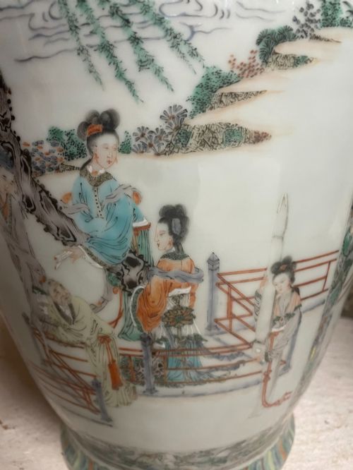 PAIR OF CHINESE VASES - ADDITIONAL PHOTO 7