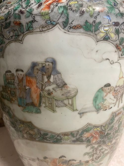 PAIR OF CHINESE VASES - ADDITIONAL PHOTO 8