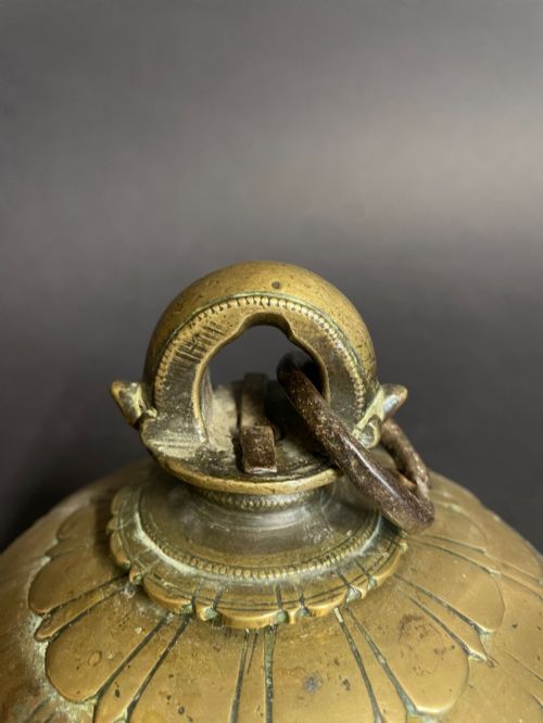 SINO TIBETAN BRONZE BHUDDIST BELL - ADDITIONAL PHOTO 1