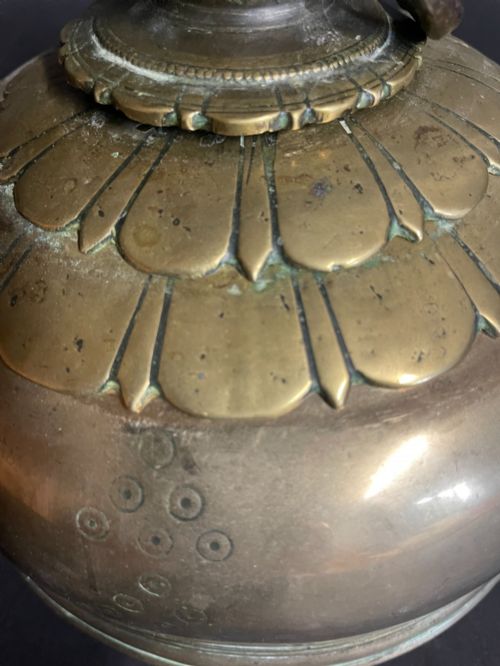 SINO TIBETAN BRONZE BHUDDIST BELL - ADDITIONAL PHOTO 2