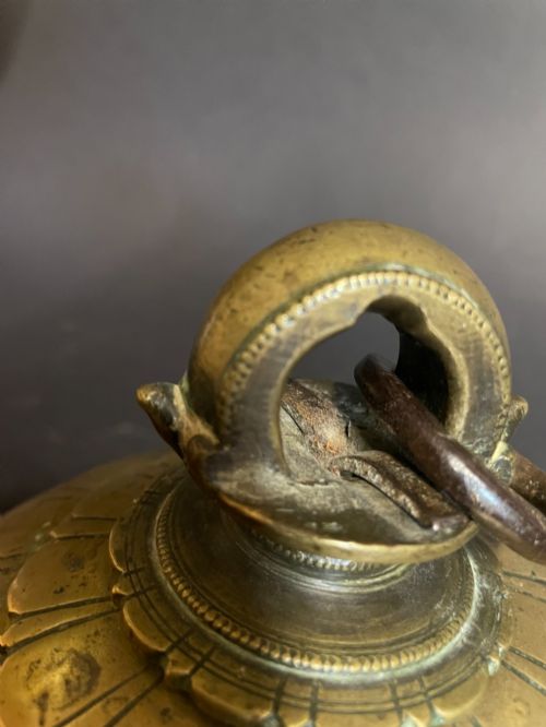 SINO TIBETAN BRONZE BHUDDIST BELL - ADDITIONAL PHOTO 7