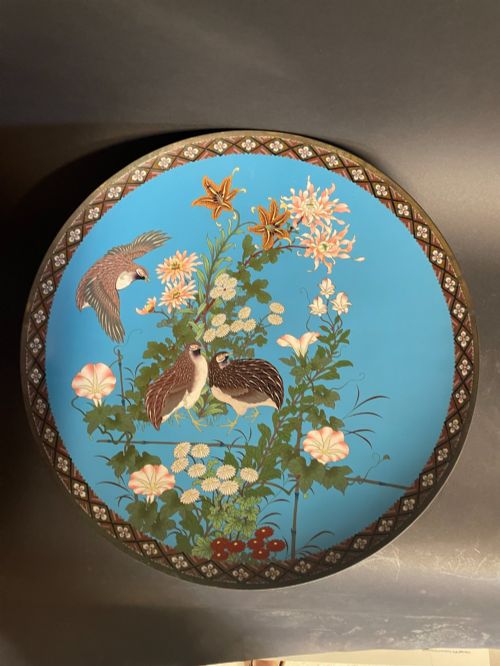 Japanese Cloisonne Dish
