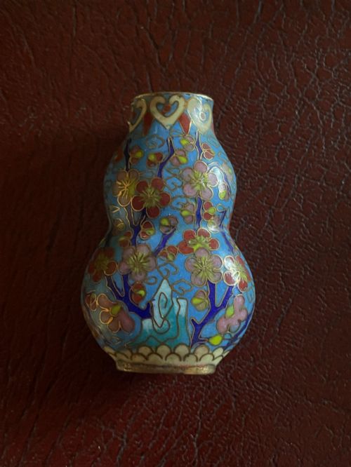 Chinese Cloisonne Miniature Vase