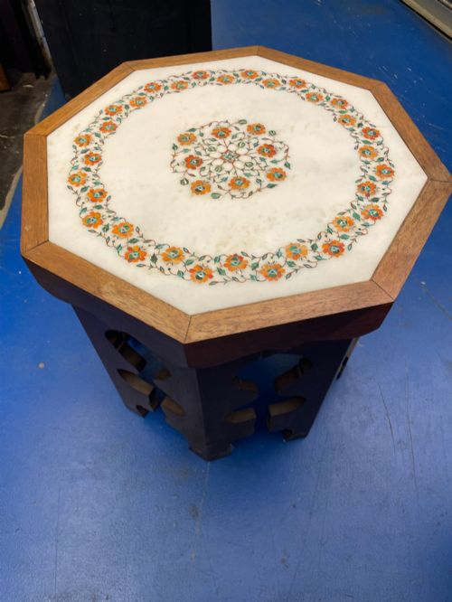 Marble Topped Table
