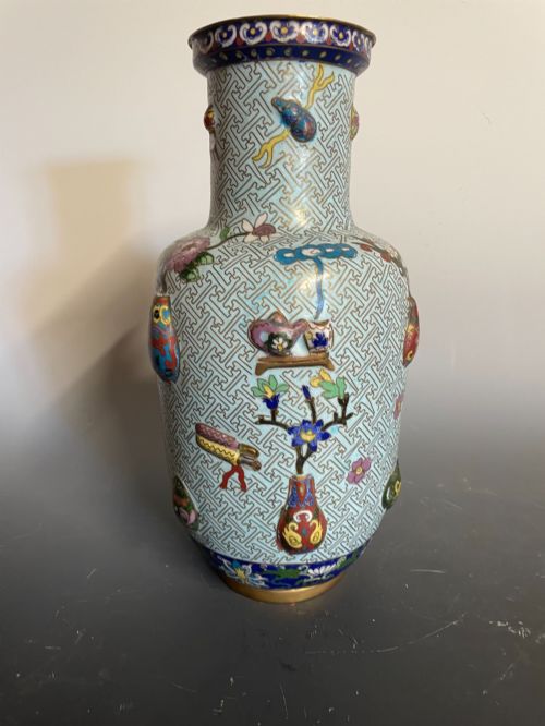 Chinese Cloisonne Vase