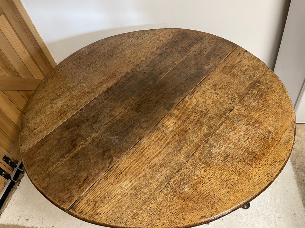 Antique Oak Gateleg Table View II
