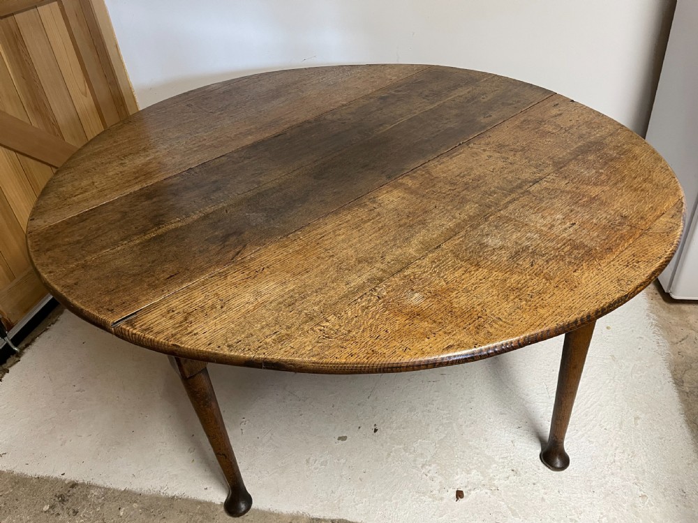 Antique Oak Gateleg Table View III