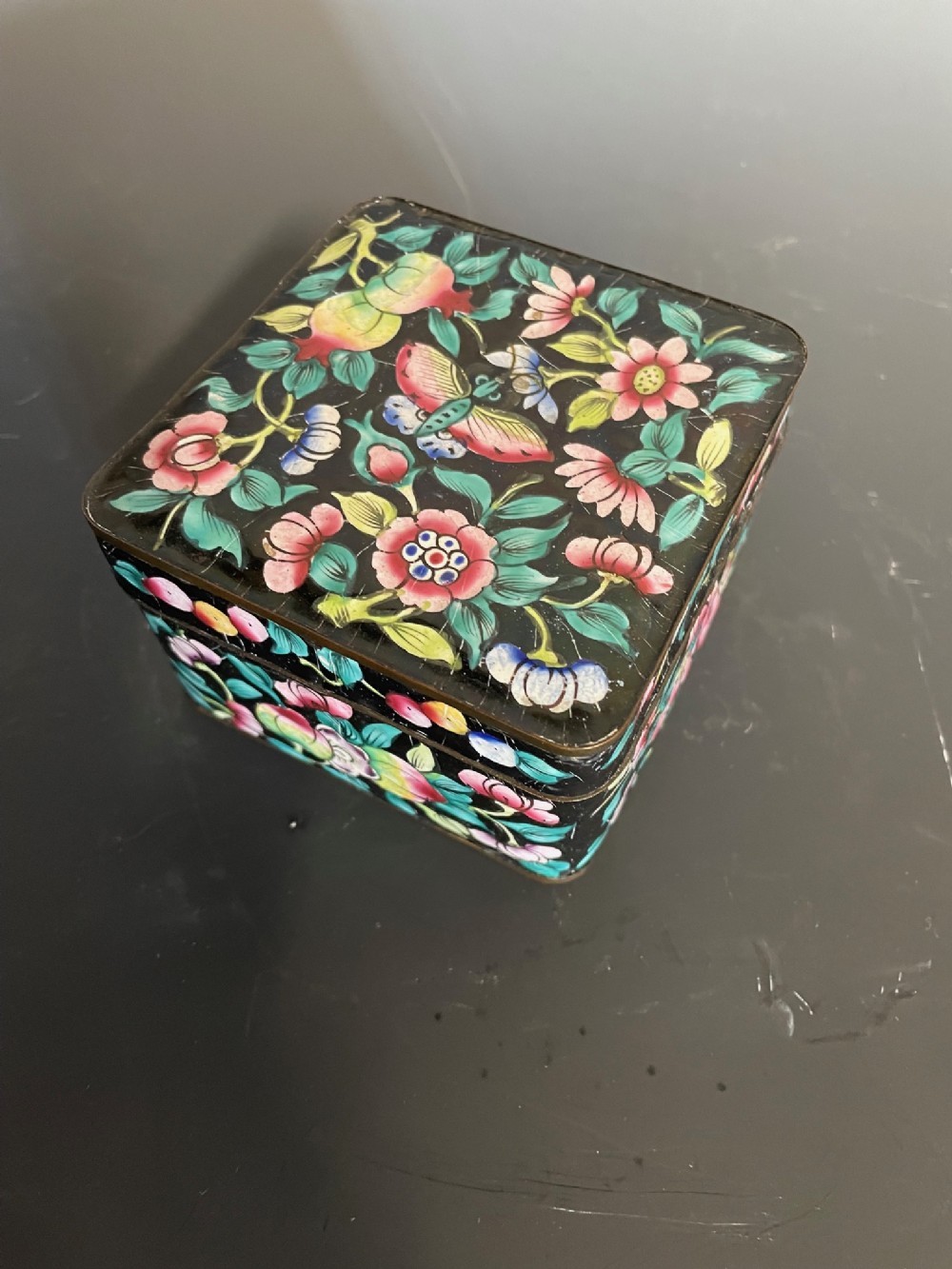 Canton Enamel Box