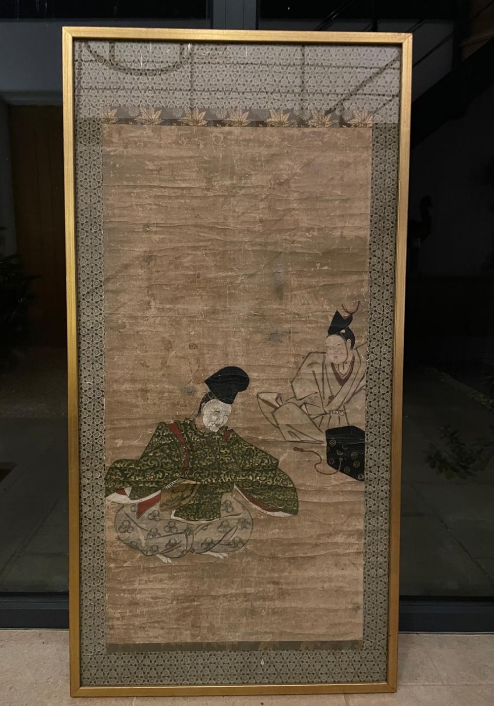 Japanese scroll painting